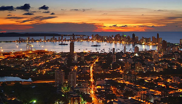 Vista a Cartagena