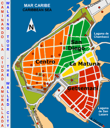 Mejor zona para alojarse Cartagena Indias -Caribe Colombia - Foro América del Sur